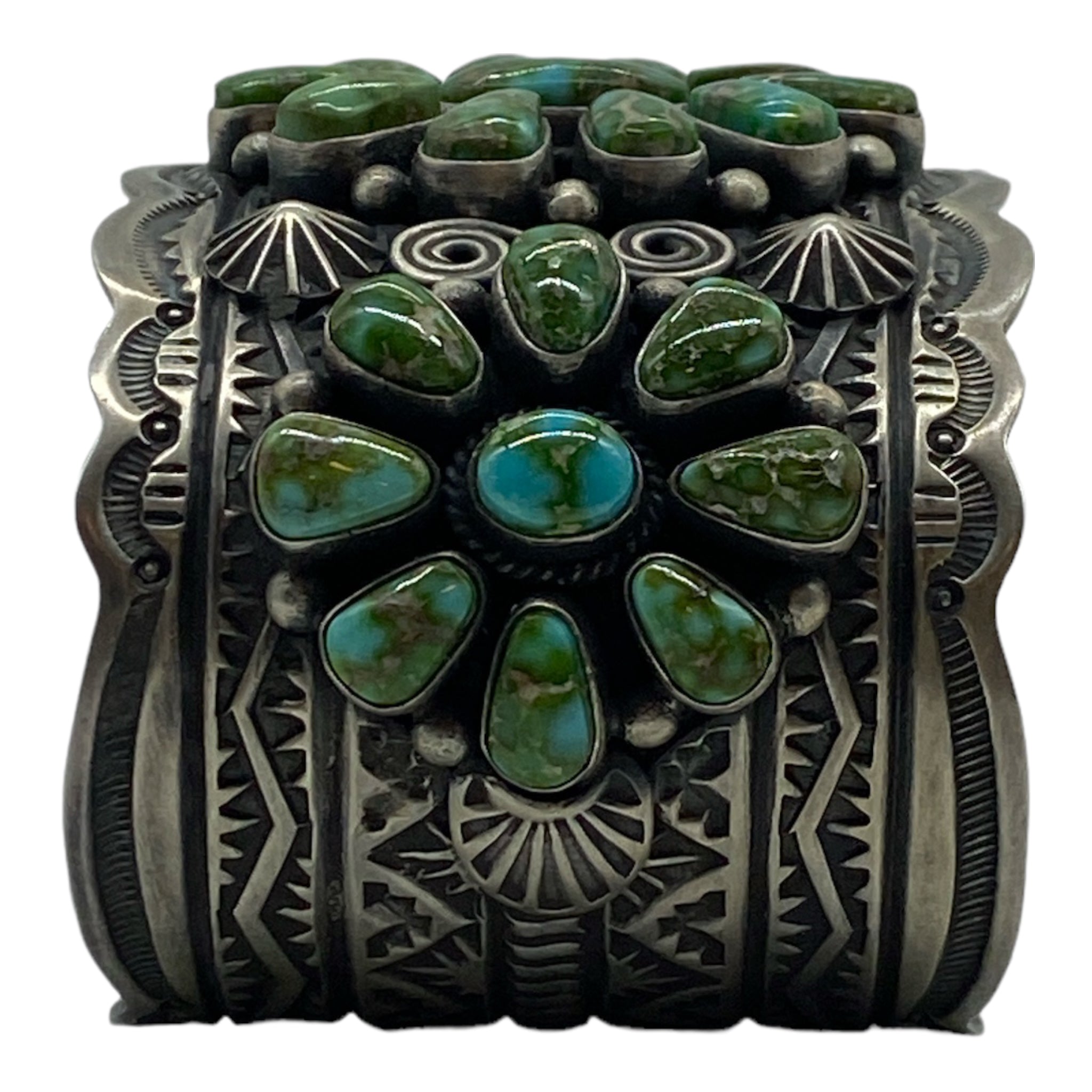 Darrell Cadman Navajo Cluster Bracelet
