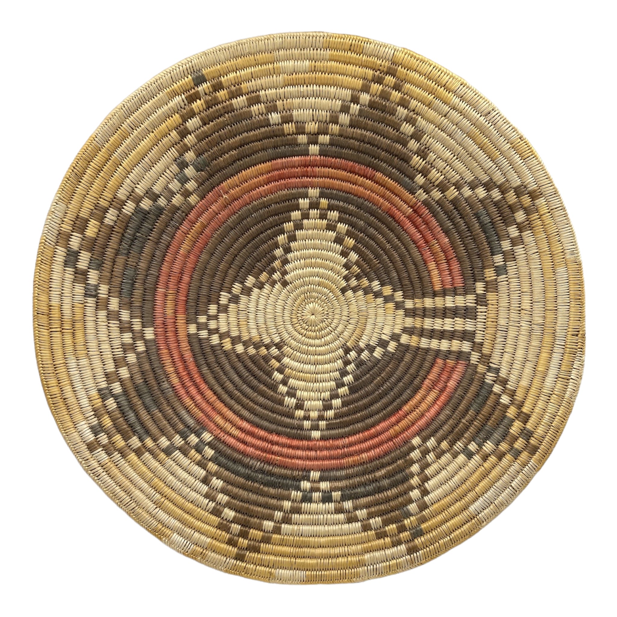 Navajo Wedding Basket 22" W x 3" H