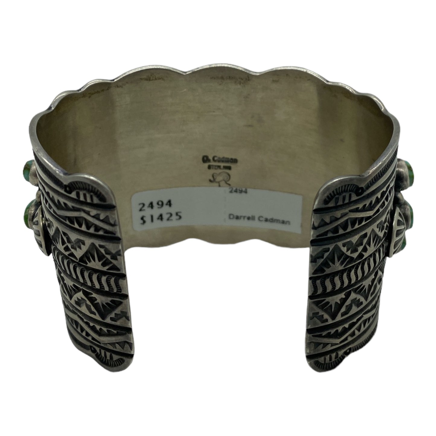 Darrell Cadman Navajo Cluster Bracelet