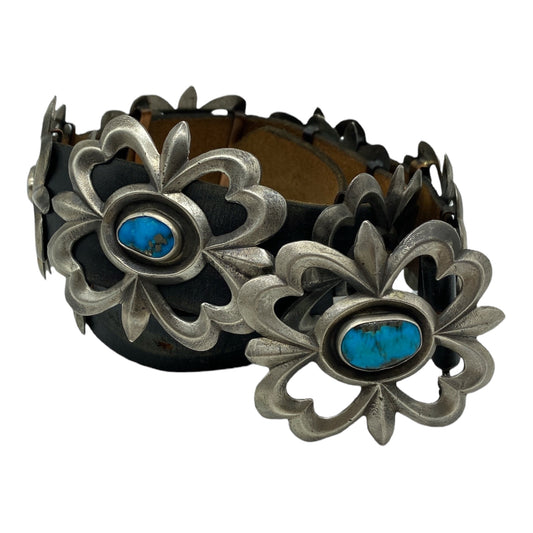 Vintage Sandcast Navajo Concho Belt