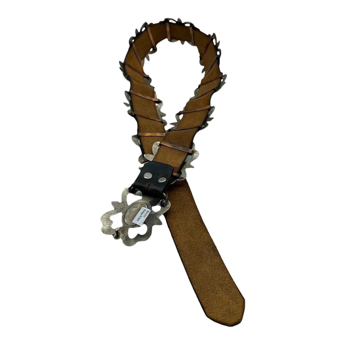 Vintage Sandcast Navajo Concho Belt