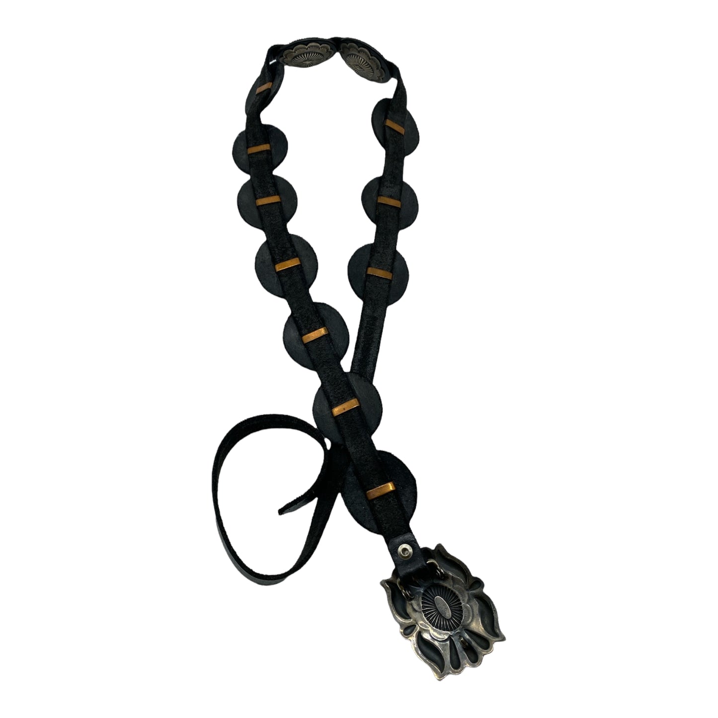 Vintage Navajo Concho Belt