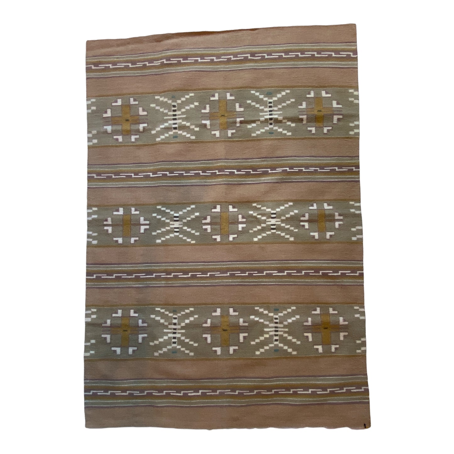 Elizabeth Roanhorse Wide Ruins Weaving 42" x 60.5"