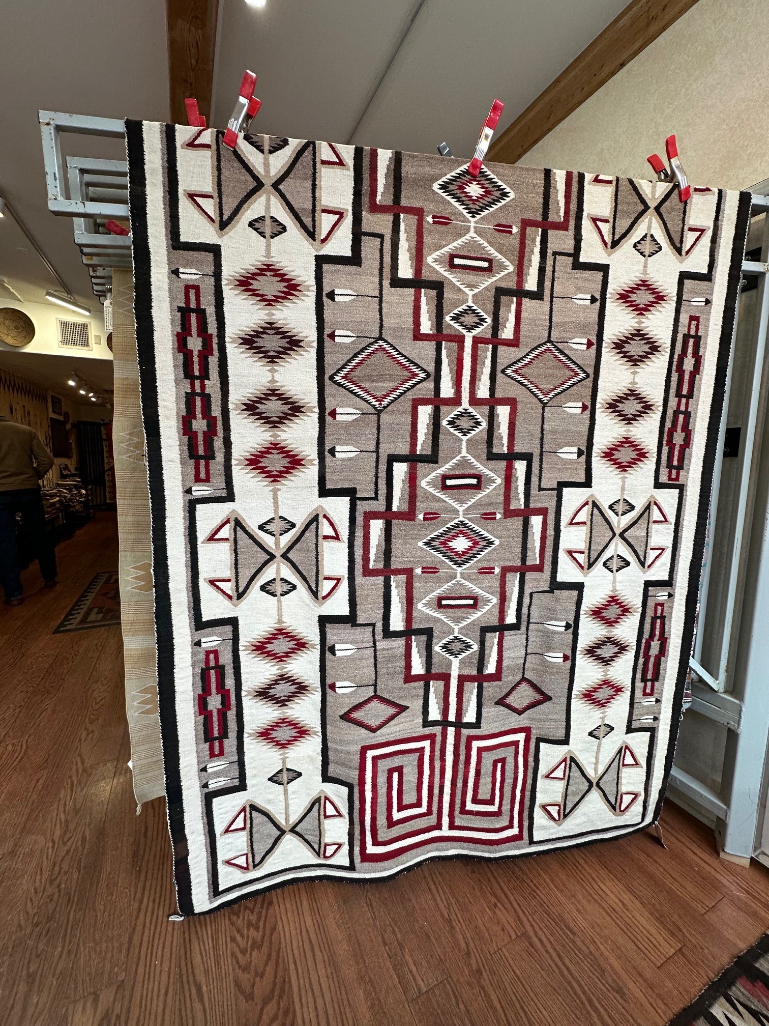 Teec Vintage Teec Nos Pos Navajo Weaving - 66