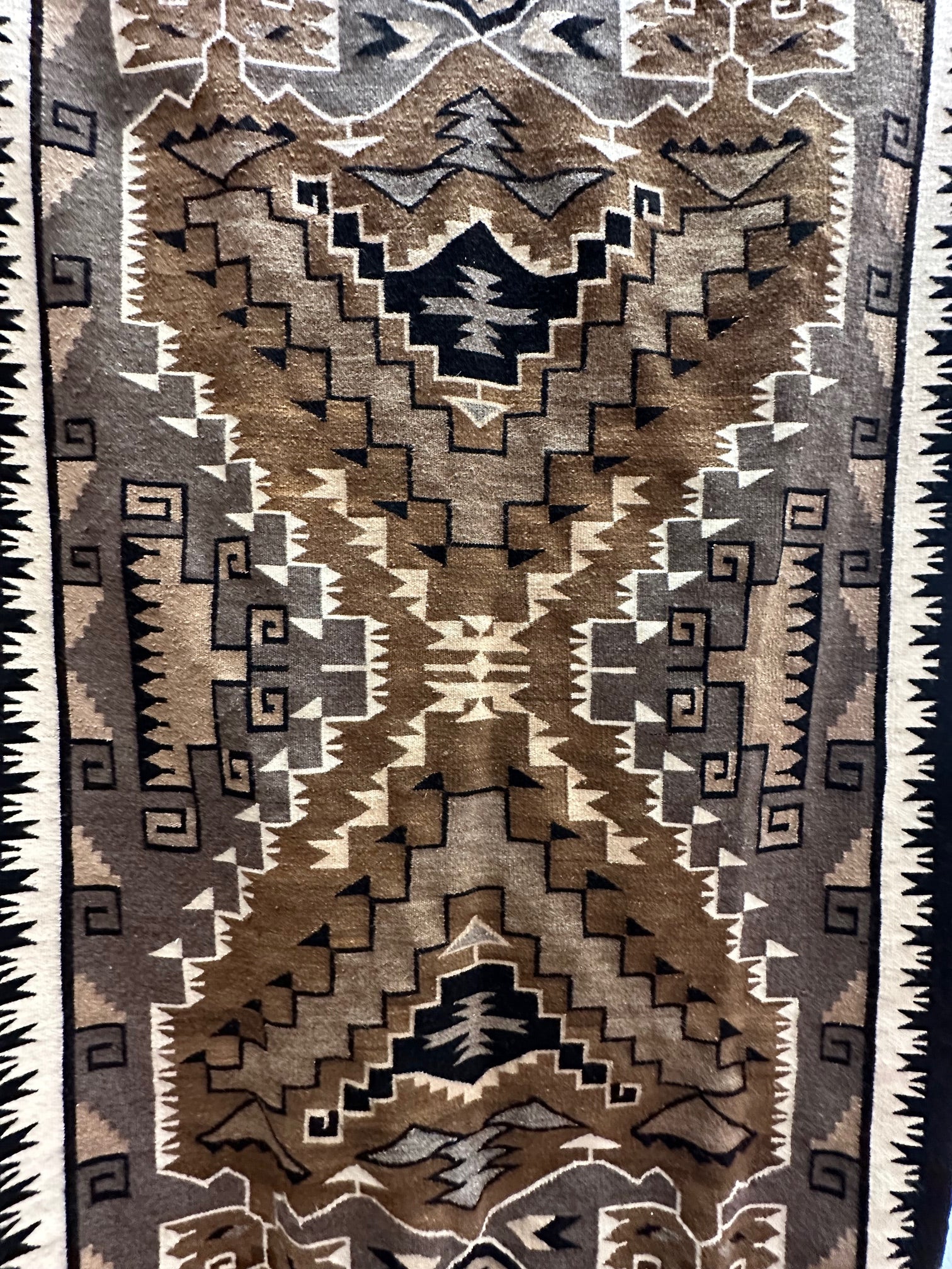 Cecelia Tsosie Navajo weaving for sale, navajo rug for sale, Two Grey HIlls Navajo Weaving, Storm Navajo Weaving, Telluride gallery