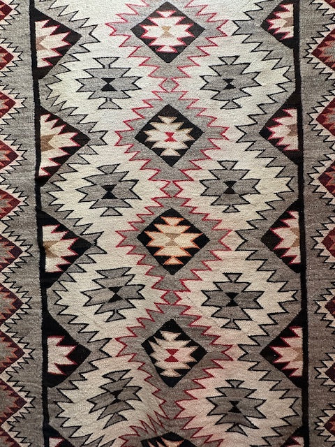 Antique Teec Nos Pos Navajo weaving, navajo rug for sale, authentic navajo weaving, telluride furnishings, telluride gallery 