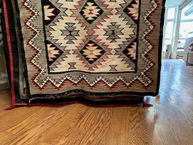 Antique Teec Nos Pos Navajo weaving, navajo rug for sale, authentic navajo weaving, telluride furnishings, telluride gallery 