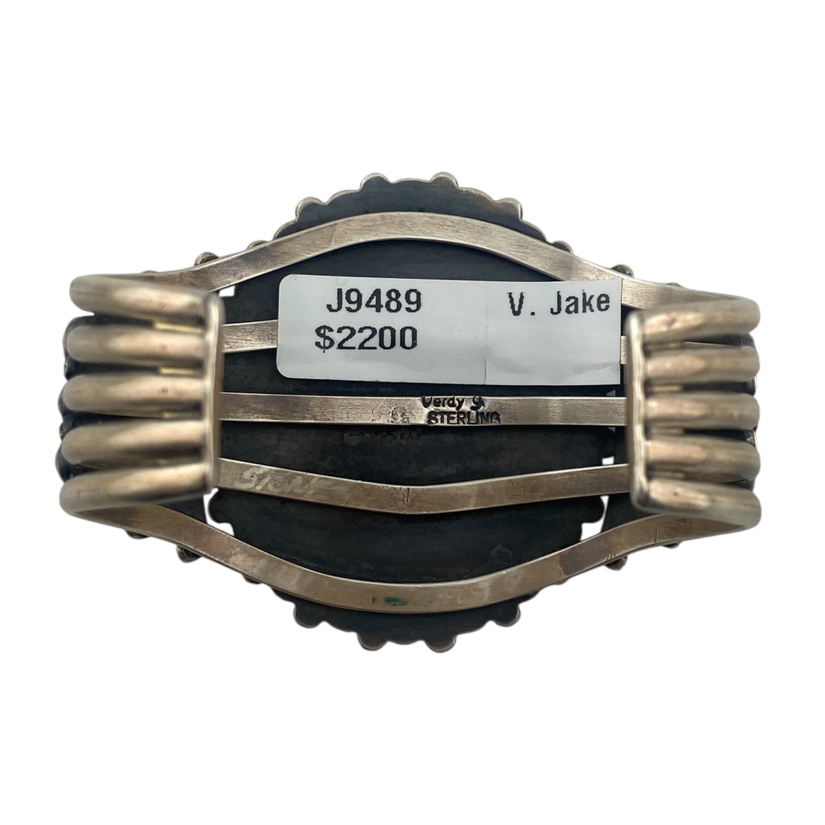 Verdy Jake Navajo Snake Eye Turquoise Cluster Bracelet