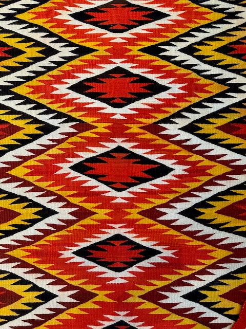 Antique Transitional Navajo Blanket, navajo rug for sale, authentic navajo weaving for sale, telluride furnishings, telluride gallery