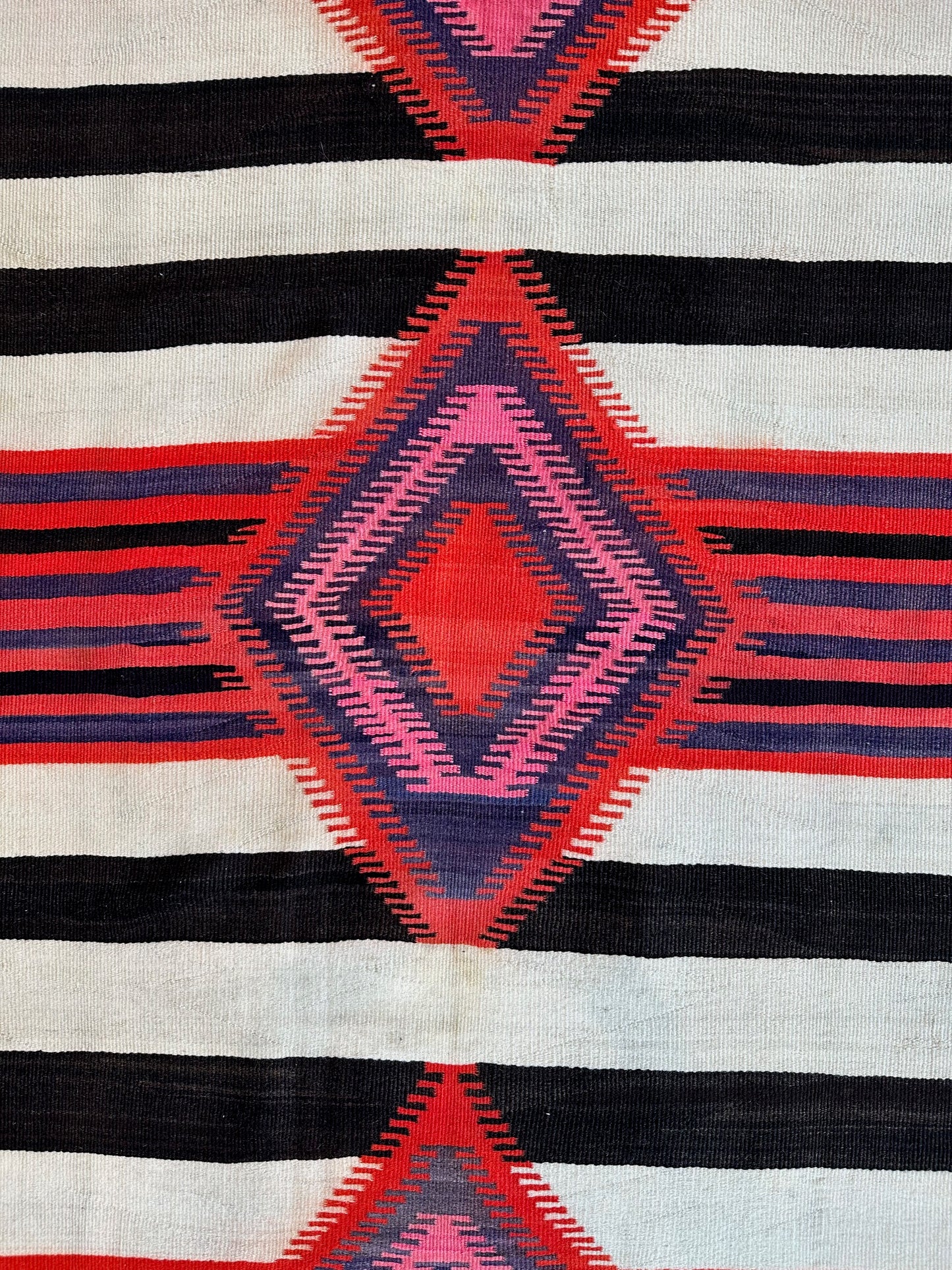 Antique Navajo Germantown 3rd Phase Chief's Blanket , navajo rug for sale, authentic navajo weaving, telluride furnishings, telluride art gallery