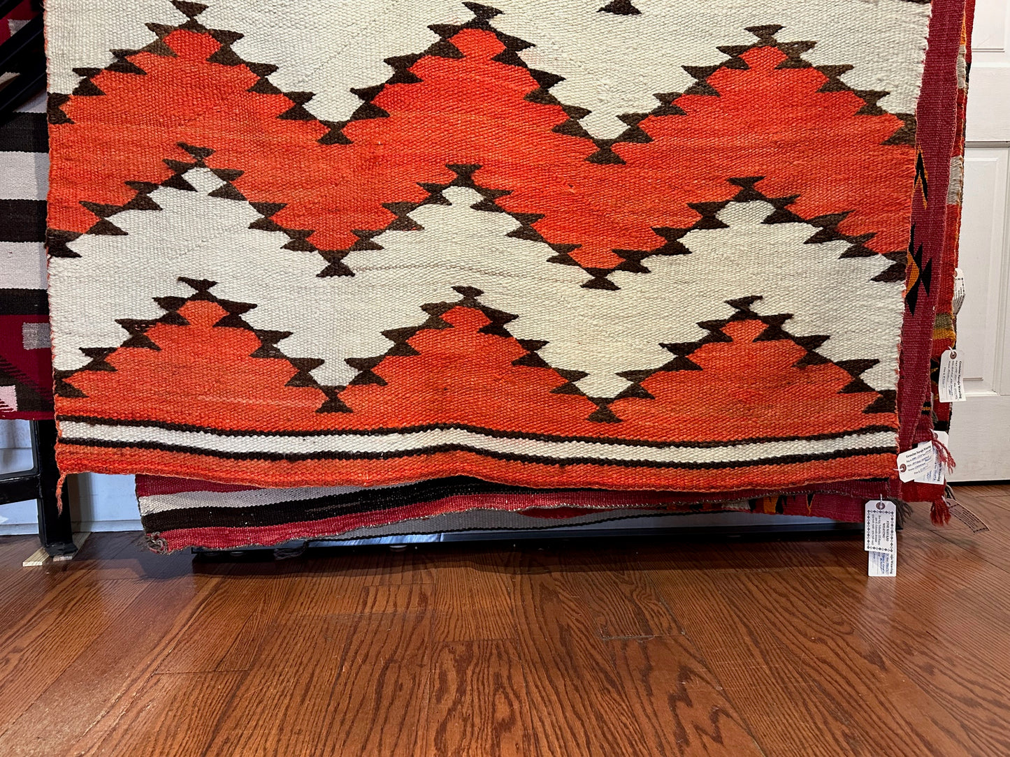 Antique Navajo Wearing Blanket, authentic navajo rug for sale, telluride furnishings, telluride art gallery 