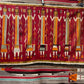 Vintage Red Yei Navajo Weaving, Authentic Navajo Rugs for sale, Telluride gallery, telluride gift shop, Native american art gallery, Telluride