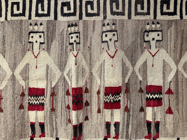 Vintage Yei Navajo Weaving, Navajo Rugs for Sale, Telluride Gallery, Native American Art Gallery, Telluride gift shop, Telluride CO 