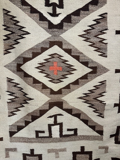 Vintage Ganado Navajo Weaving, Authentic Navajo Rugs for sale, Telluride gallery, telluride gift shop, native american art gallery, telluride 