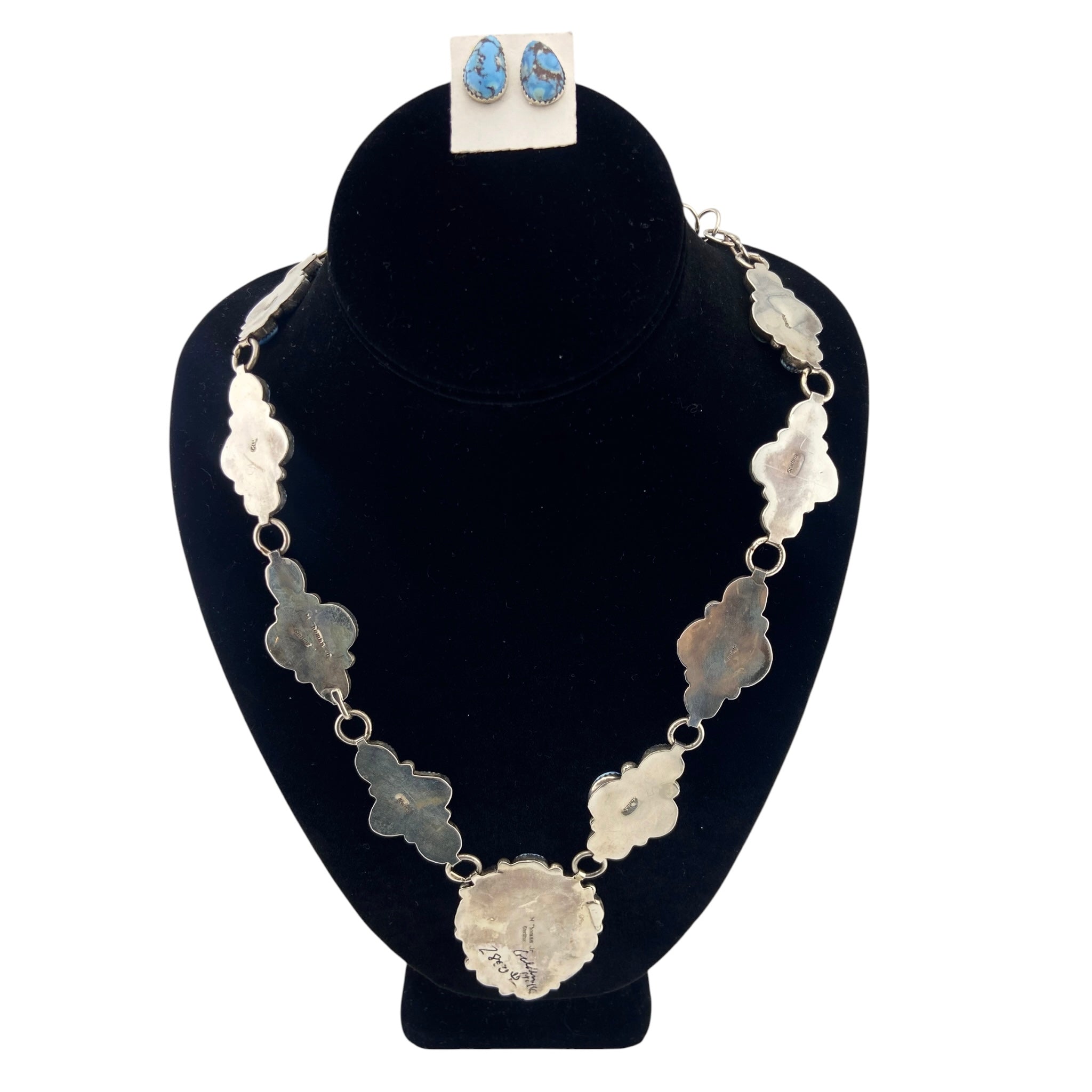 Mike Thomas Jr. Golden Hills Navajo Necklace Set