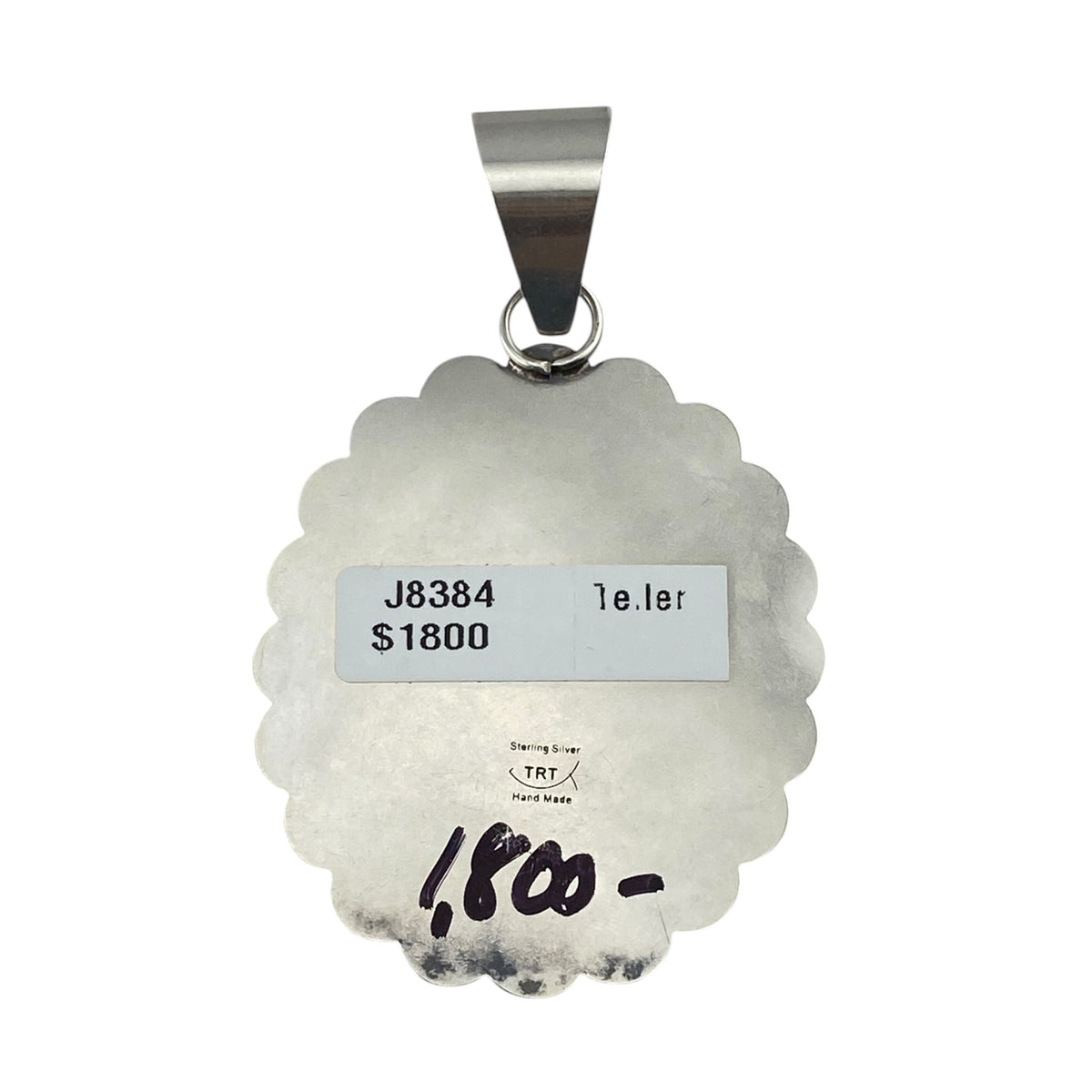 Travis Teller Kingman Petit Point Cluster Pendant