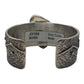 Gary Custer Navajo Tufa Cast Bracelet