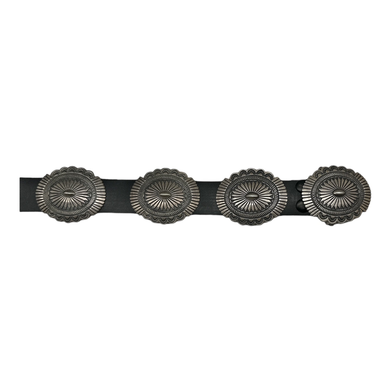 Navajo silver concho belt for sale, native american indian jewelry, telluride