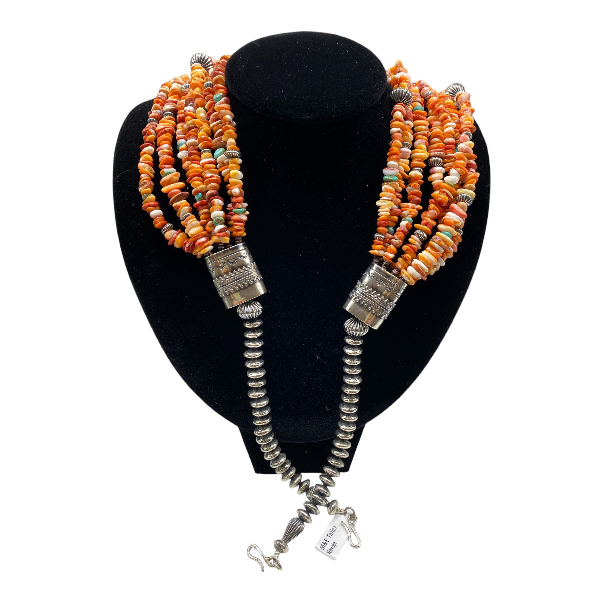 Navajo Jewelry, Spiny Oyster Jewelry, Telluride, Sterling Silver 
