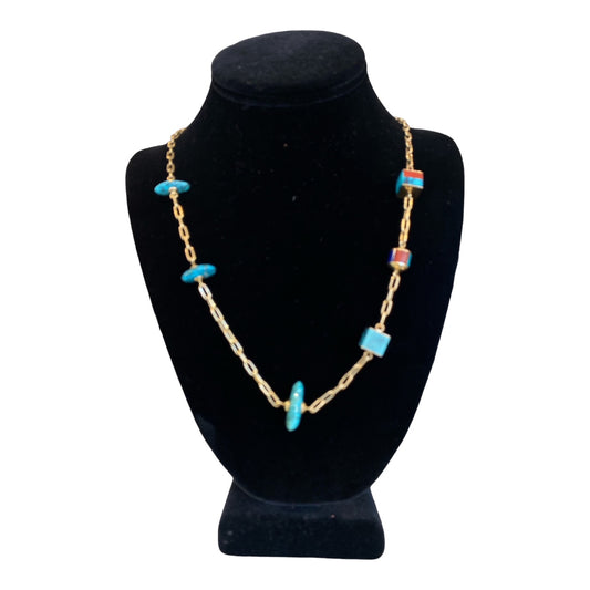 Al Nez Navajo jewelry, 14kt gold, turquoise gold jewelry for sale, telluride