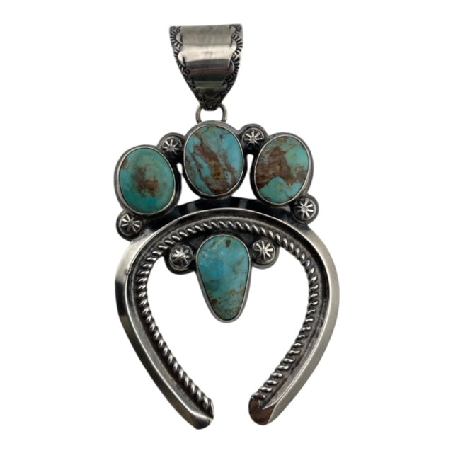 turquoise, sterling silver, pendant, navajo pendant, navajo jewelry, native american jewelry, jewelry store telluride