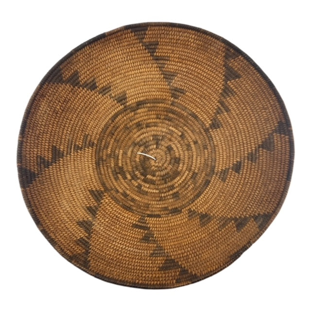 vintage pima basket, telluride jewelry store, native american art