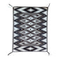 Very Fine Natural Wool Eye Dazzler 25"x 32" - Delphine Logg