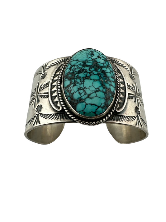 Wilson Begay Navajo Cuff Bracelet, turquoise jewelry for sale, authentic navajo jewelry for sale, telluride jewelry store, telluride gift shop