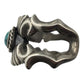 Navajo Tufa Cast Bracelet with Turquoise