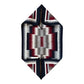 Rayne Begay Ganado Eye Dazzler Navajo Weaving - 20"x36"