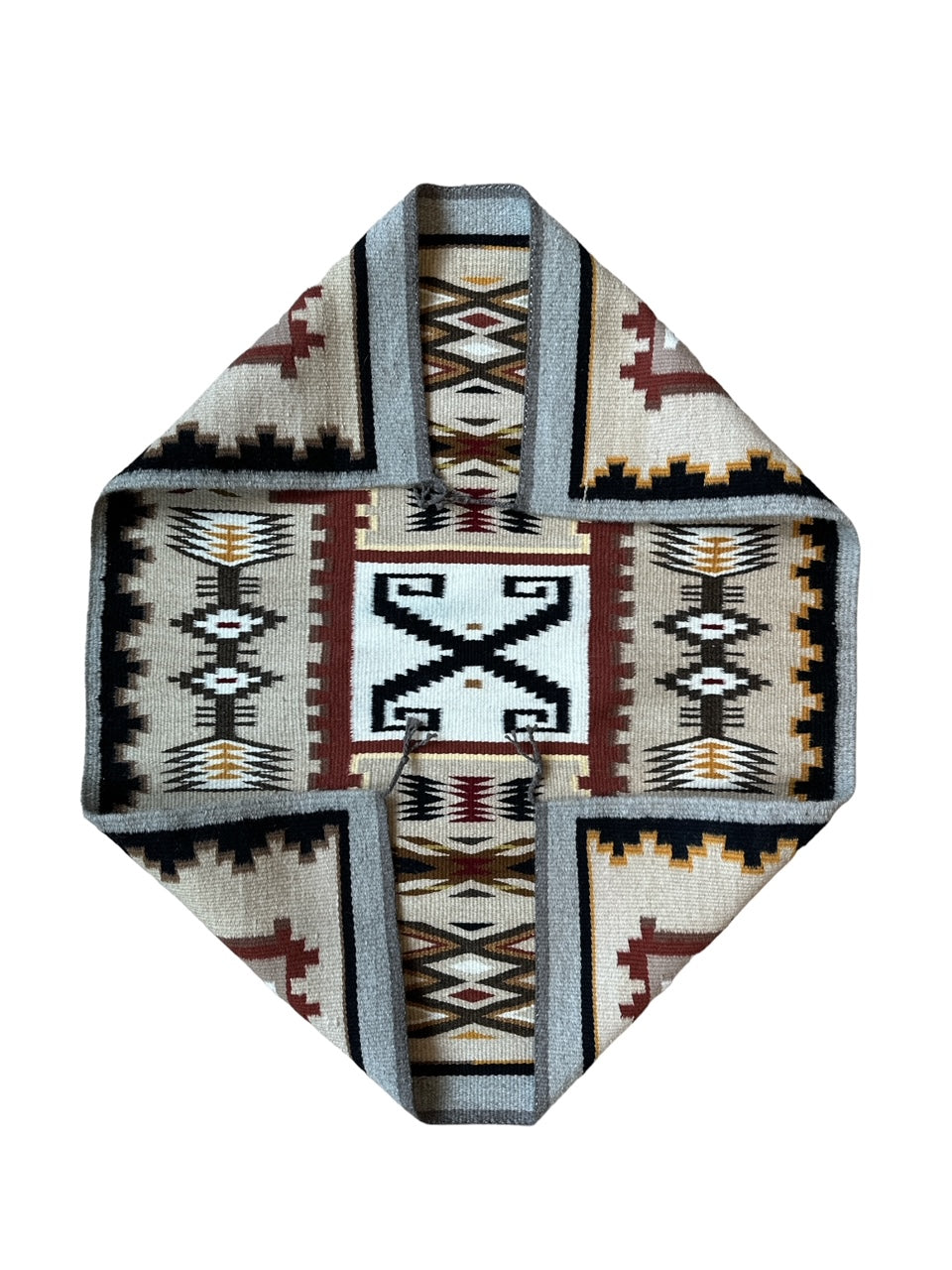 Darlene Bahe Navajo Storm weaving, navajo rug for sale, authentic navajo weaving, tellluride furnishings, telluride art gallery
