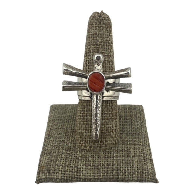 Gary Custer Dragonfly Ring, Navajo Ring for sale, indian jewelry for sale, telluride jewelry store 