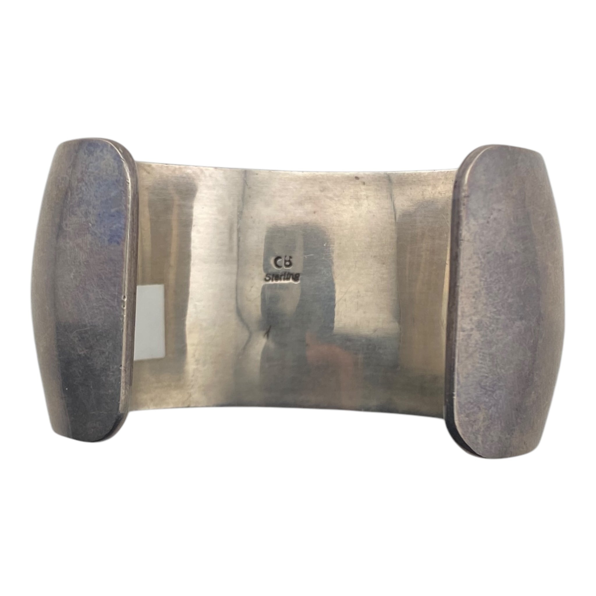 Hopi Overlay Cuff With Eagle Dancer in Pueblo