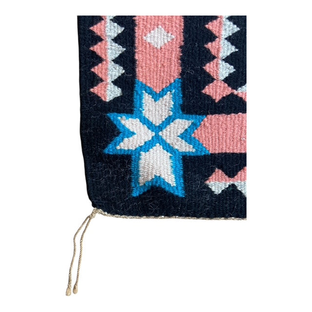Teec Nos Pos pastel floor rug, c 1960s 42.5"x61"