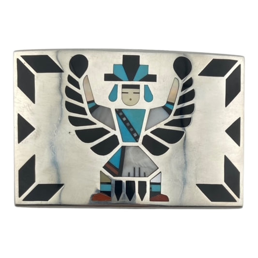 belt buckle, turquoise, onyx, opal, sterling silver, jewelry, jewelry store telluride, native american store telluride. zuni jewelry