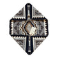 Mary Henderson Two Grey Hills Navajo Weaving 19.5" x 26"