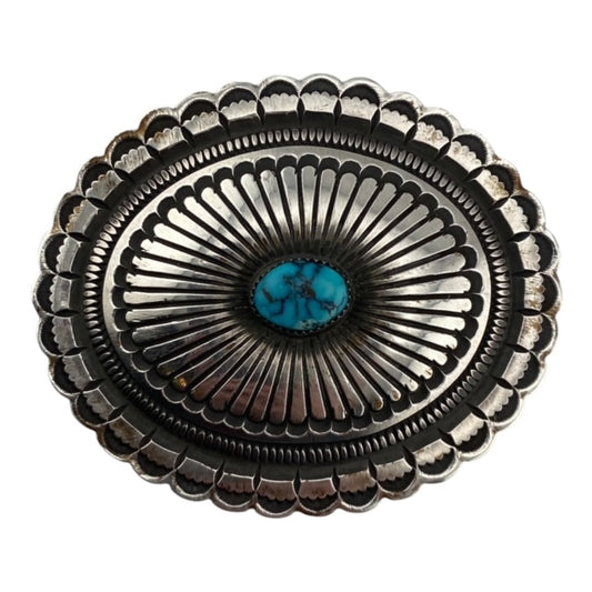 sterling silver belt buckle, navajo belt buckle, turquoise, jewelry store telluride