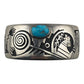 hopi jewelry, overlay bracelet, native american jewelry, sterling silver, telluride jewelry store, turquoise jewelry for sale
