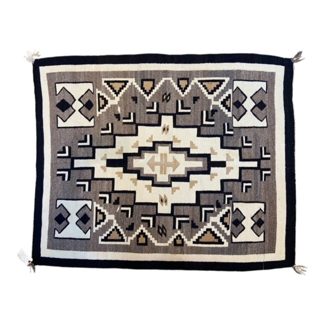 navajo rug for sale, two grey hills weaving, telluride store