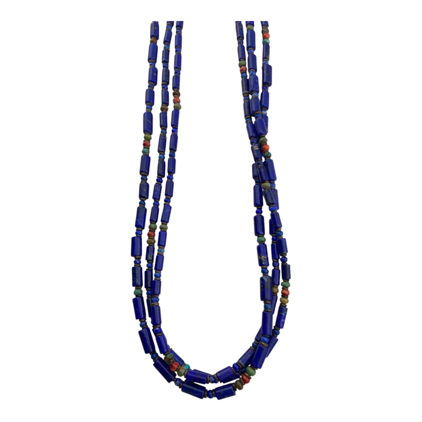 Mary & Everett Teller Lapis 3 Strand