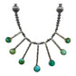 Mary & Everett Teller Sonoran Gold Raindrop Navajo Necklace