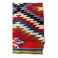 Antique Germantown Navajo Weaving Dazzler - bound on one end 35.5" x 53" W2038
