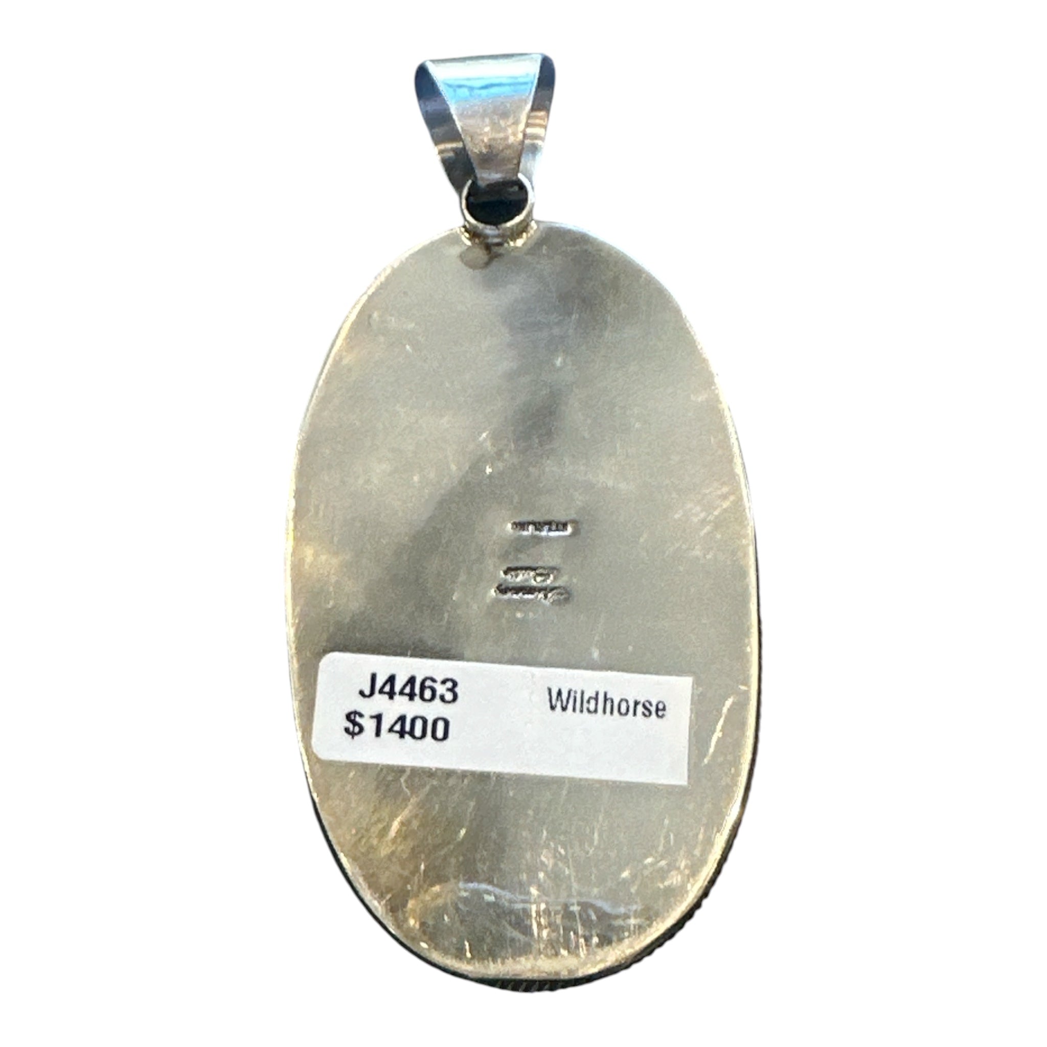 Chimney Butte Navajo Large Wildhorse Jasper Pendant