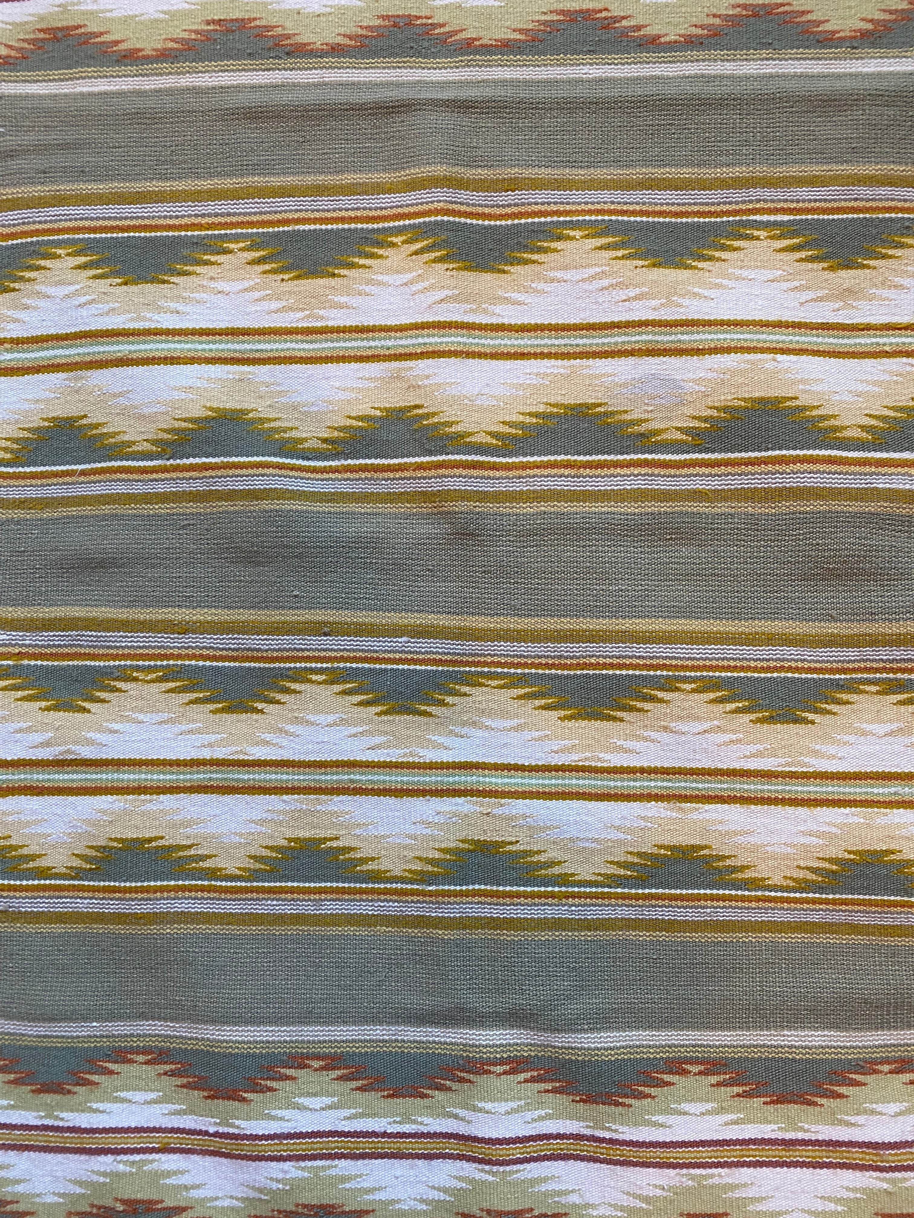 Pine Springs Navajo Weaving 28" x 51"