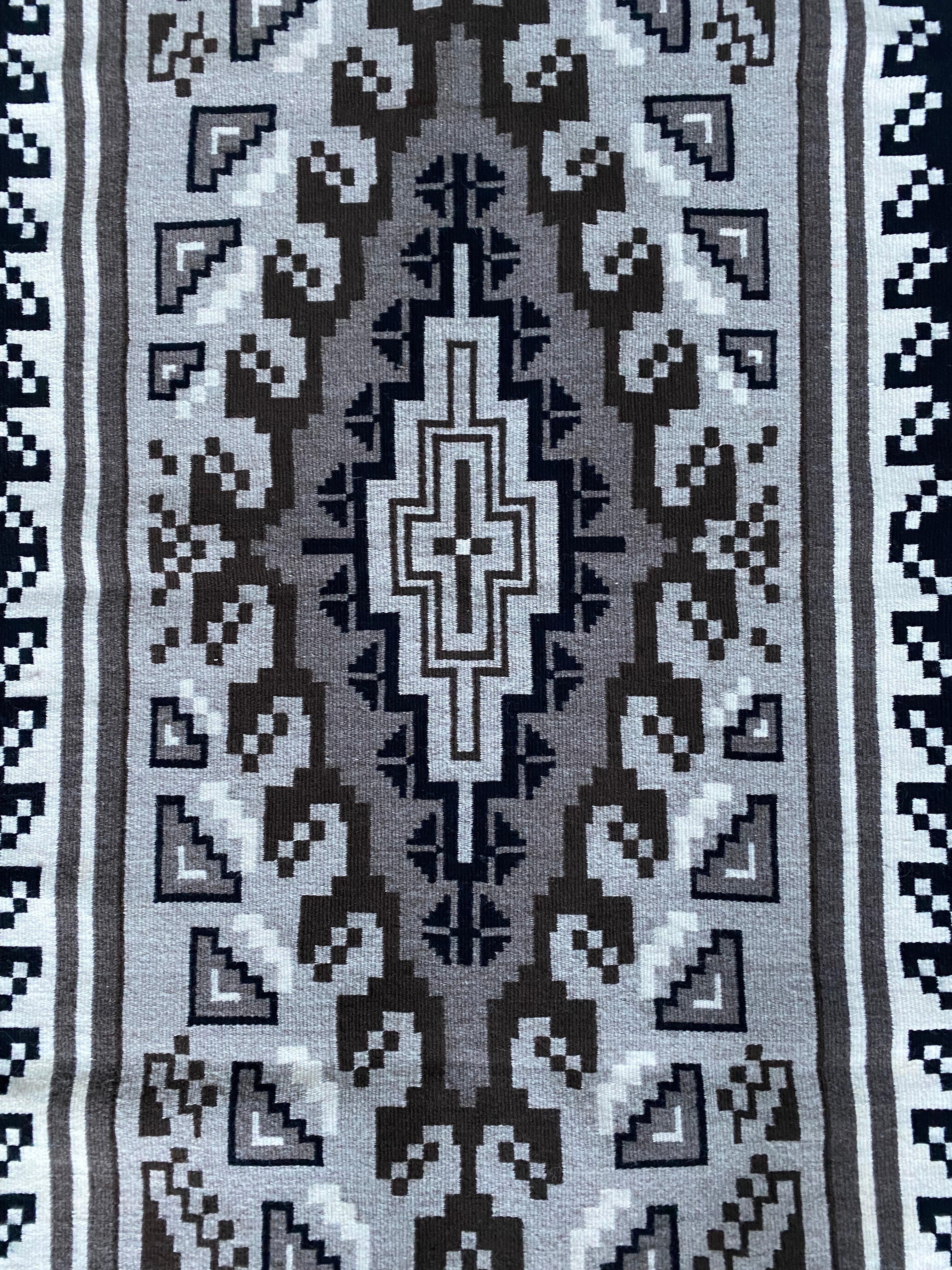 Genevieve Shirley Two Grey HIlls 25.5" x 47.5"