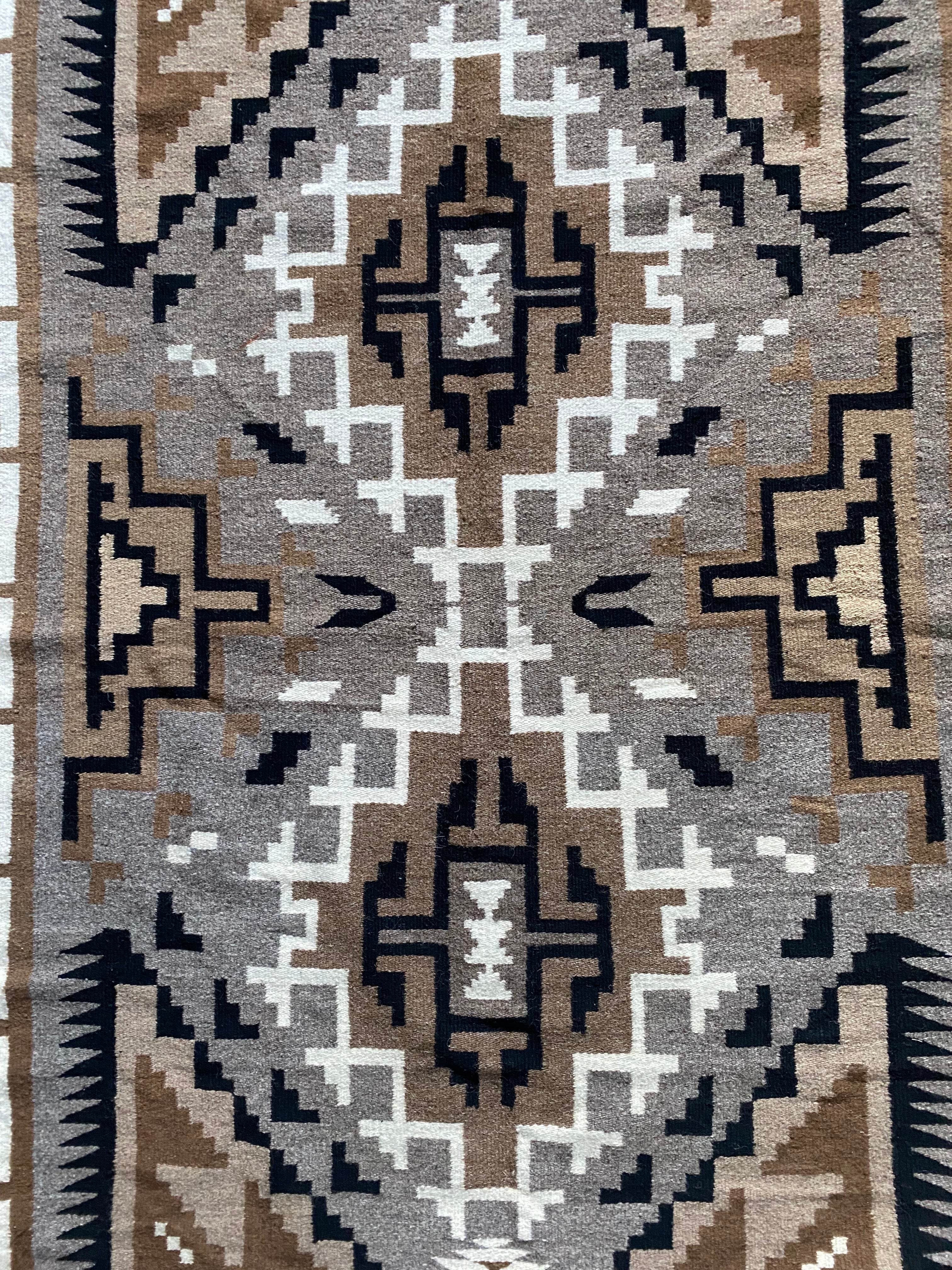 Daisy Shorty Two Grey Hills 44" x 62"