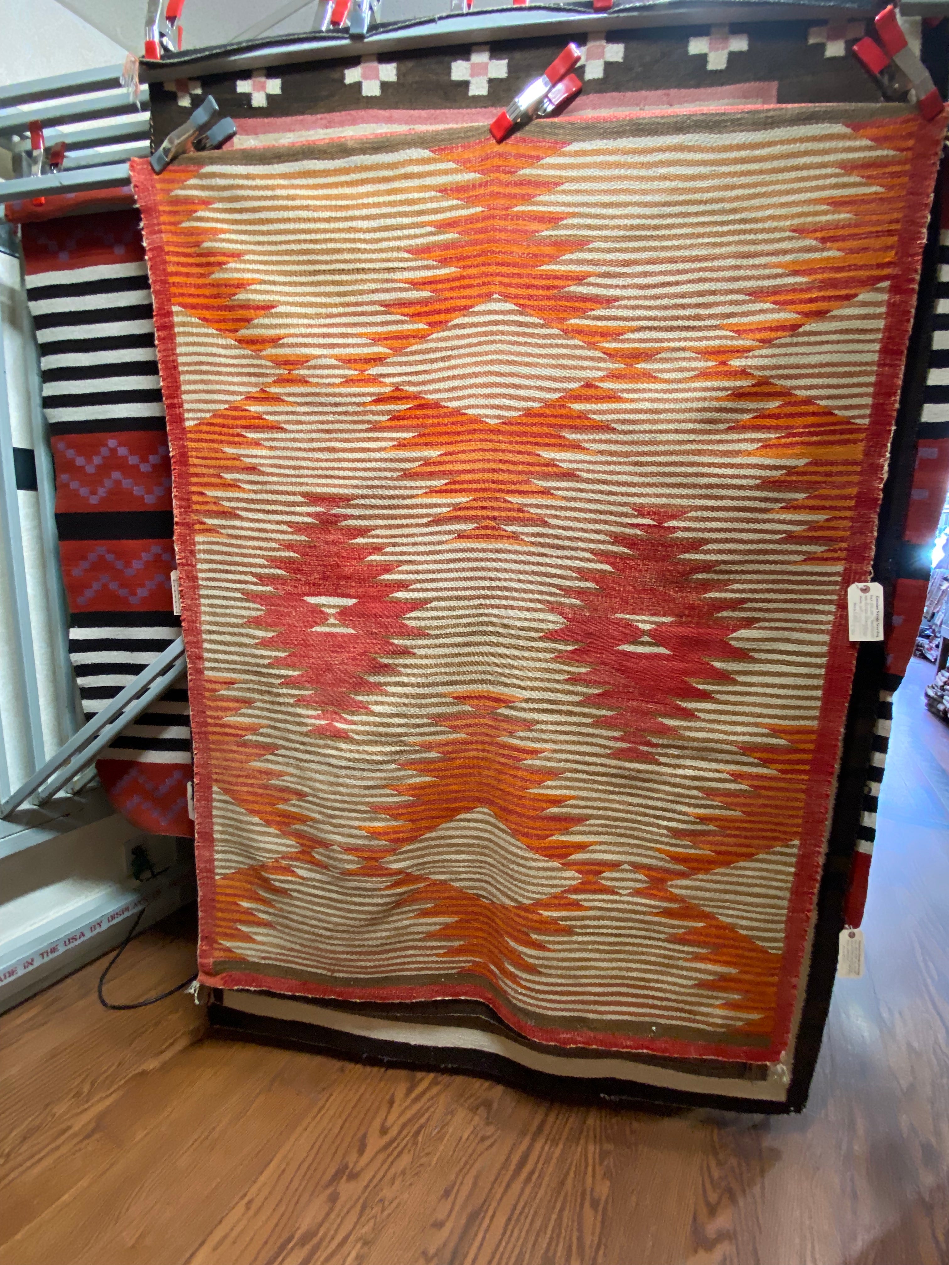 antique navajo blanket, telluride, navajo weaving  rug for sale, native american arts for sale, navajo rug for sale