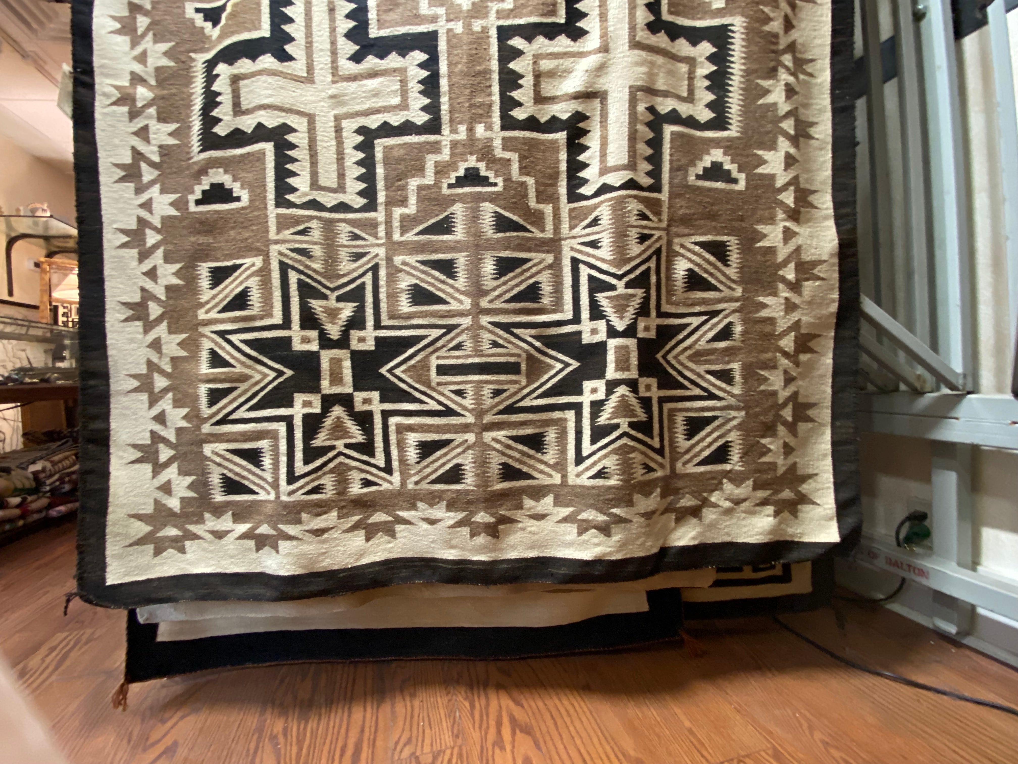 Vintage Two Grey Hills/Toadlena - 61" x 76"