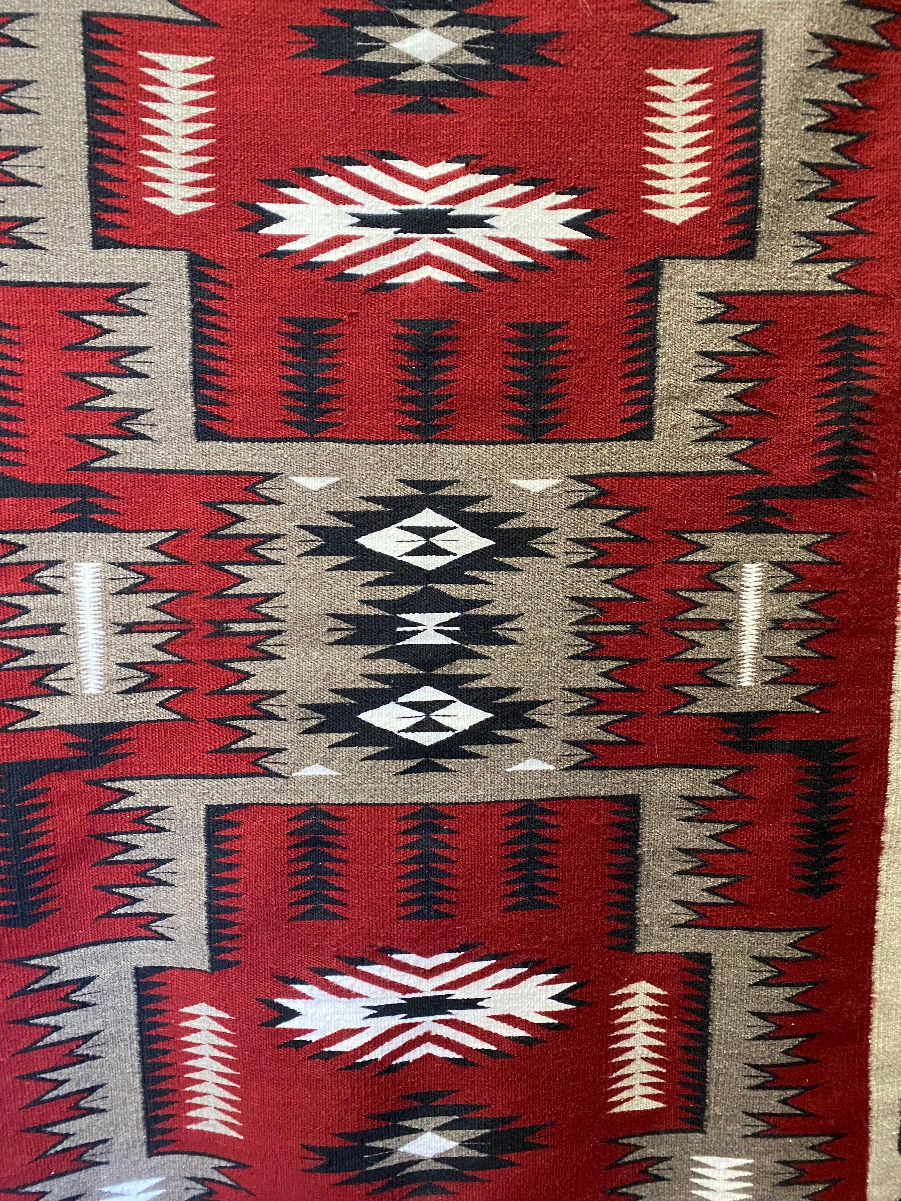 Thelma James Storm Pattern - 55" x 78"