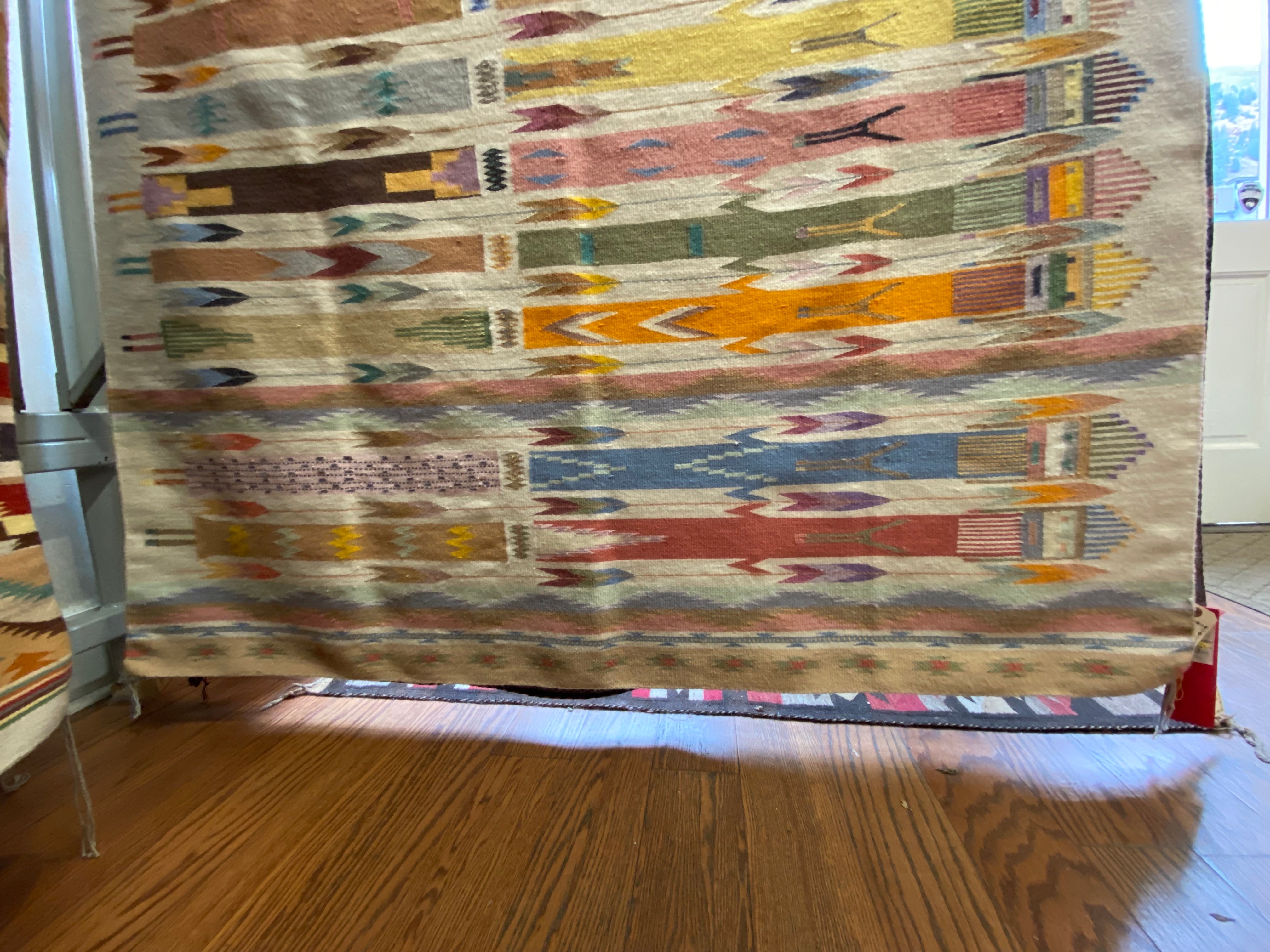 Abagail Smallcanyon Contemporary Yei - 61.5" x 91"